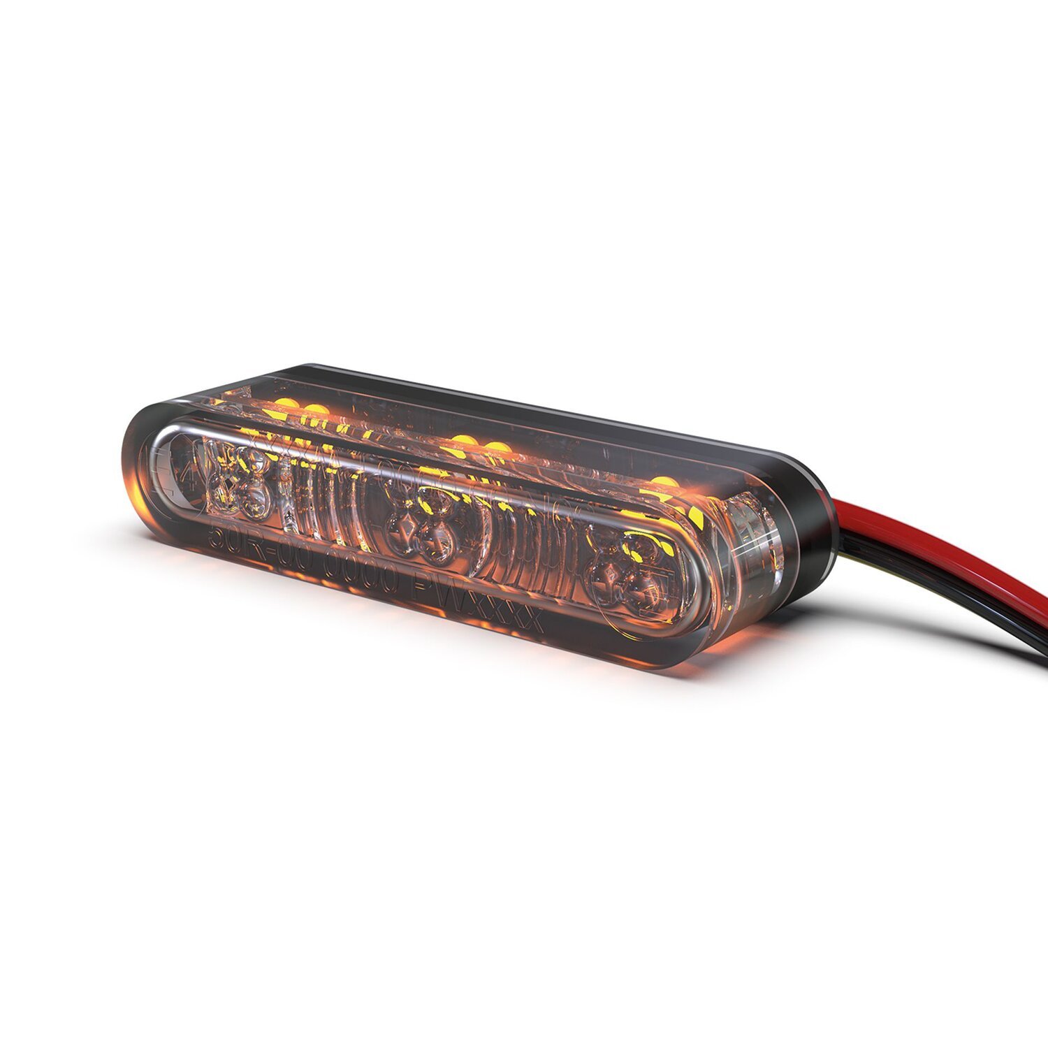 star-1mx pro', LED taillight/turn signal combo. ECE, Black