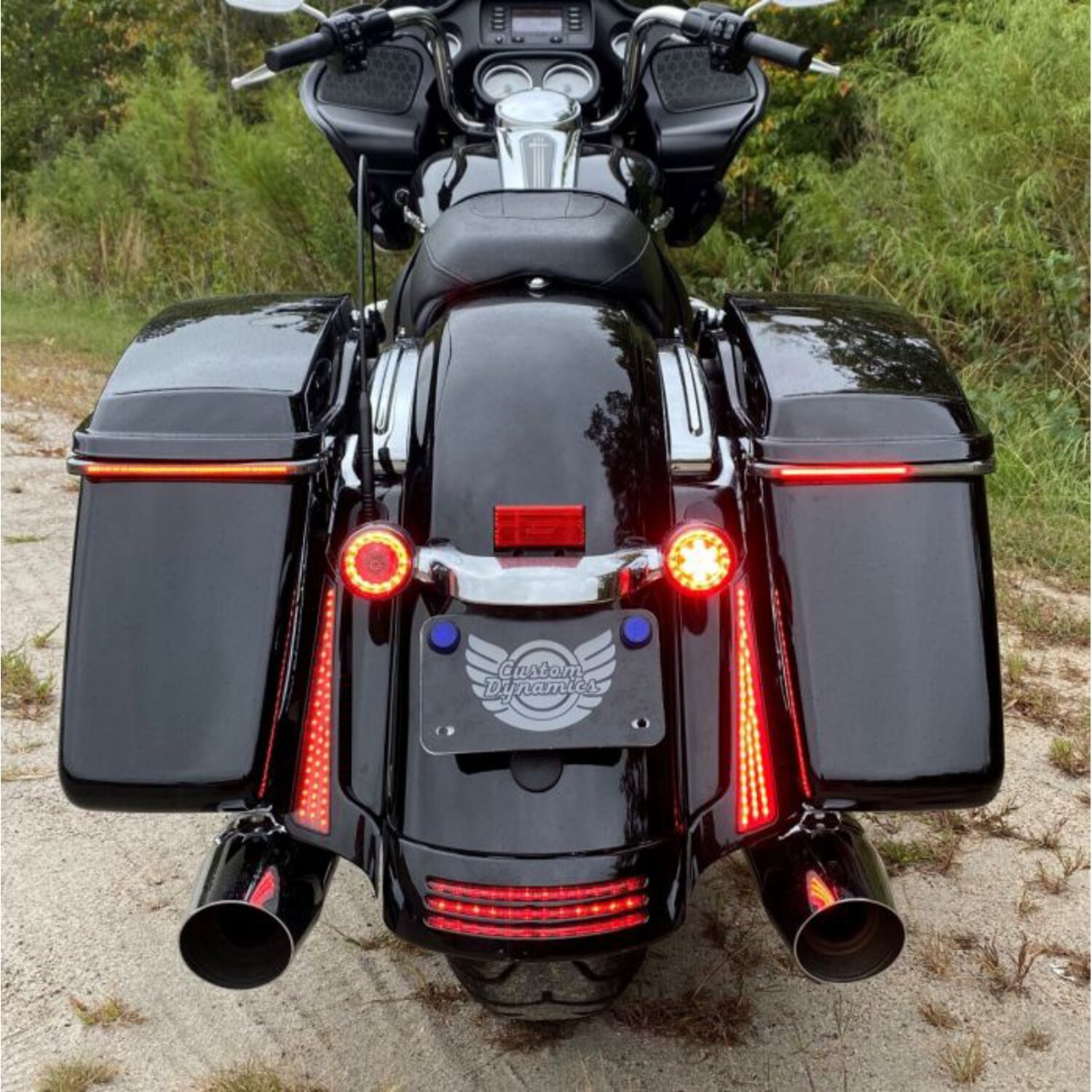 Custom Dynamics, Sequential low profile bag lights