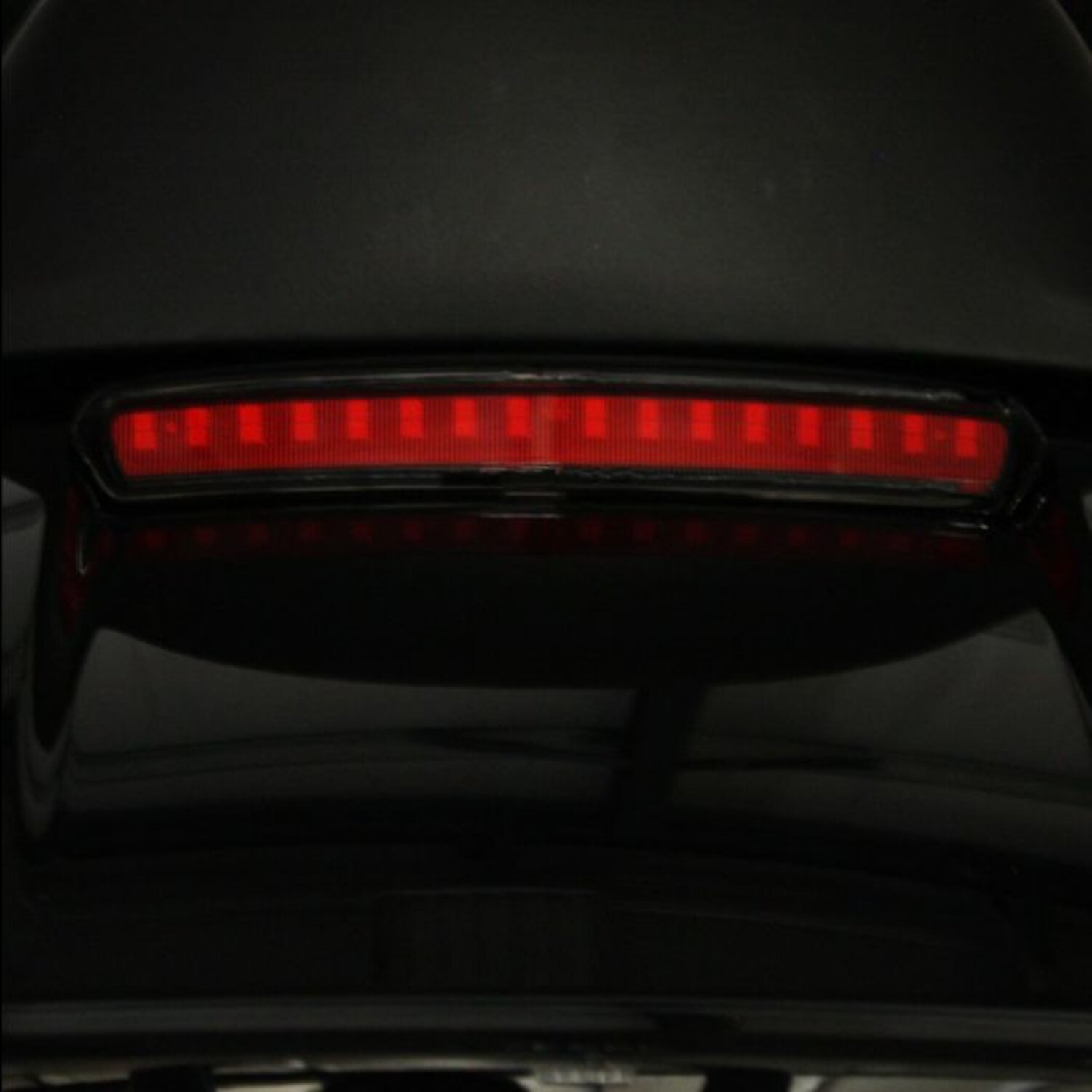 Custom Dynamics, Tour-Pak® lid light. Black, red lens