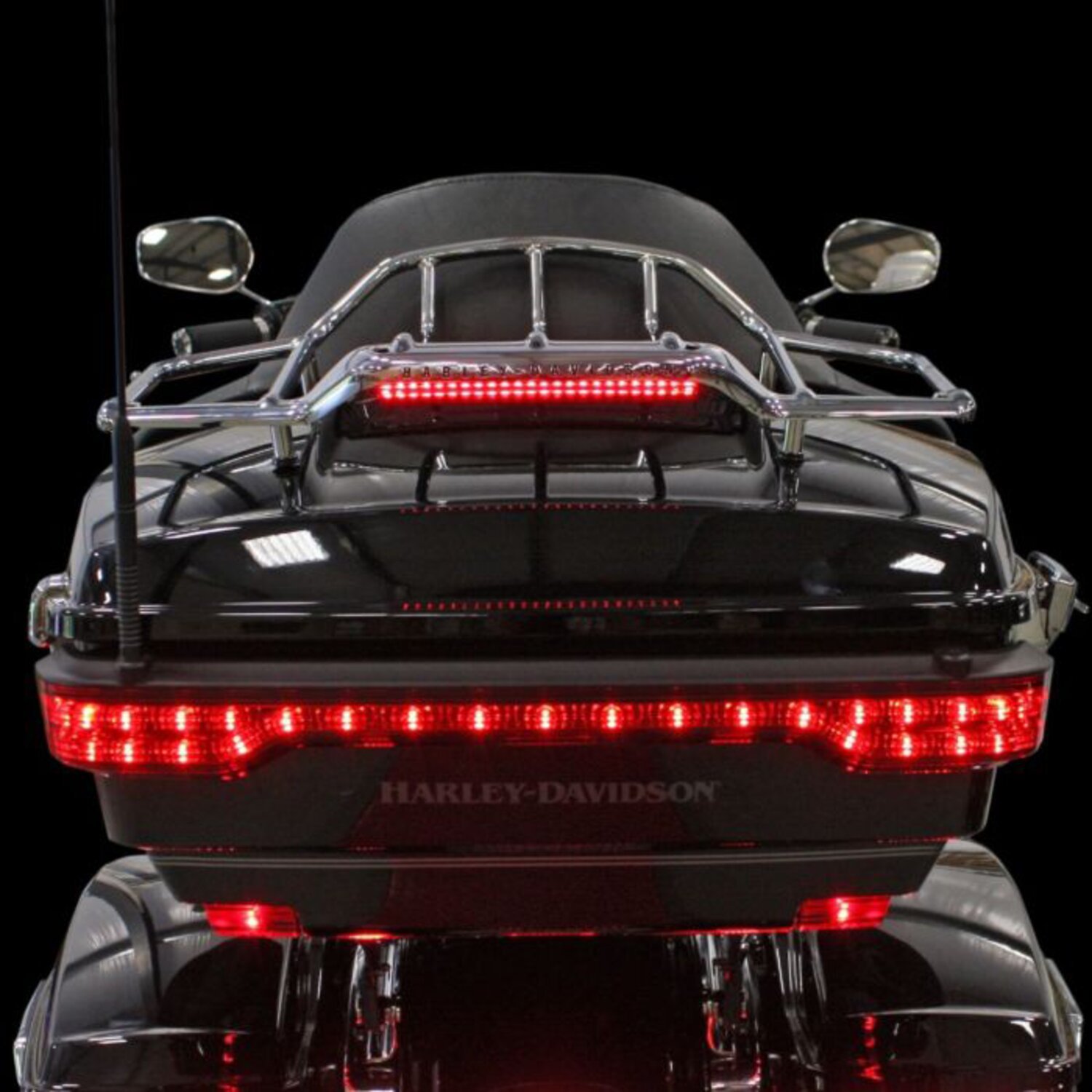 Custom Dynamics, Tour-Pak luggage rack LED light bar, Red