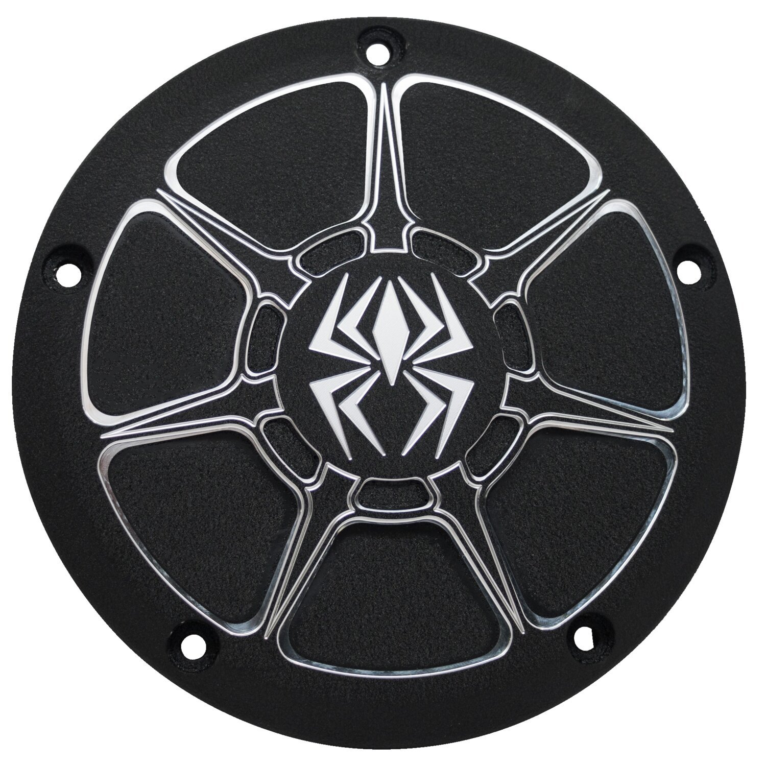 Rekluse, derby cover, Black, Wrinkle