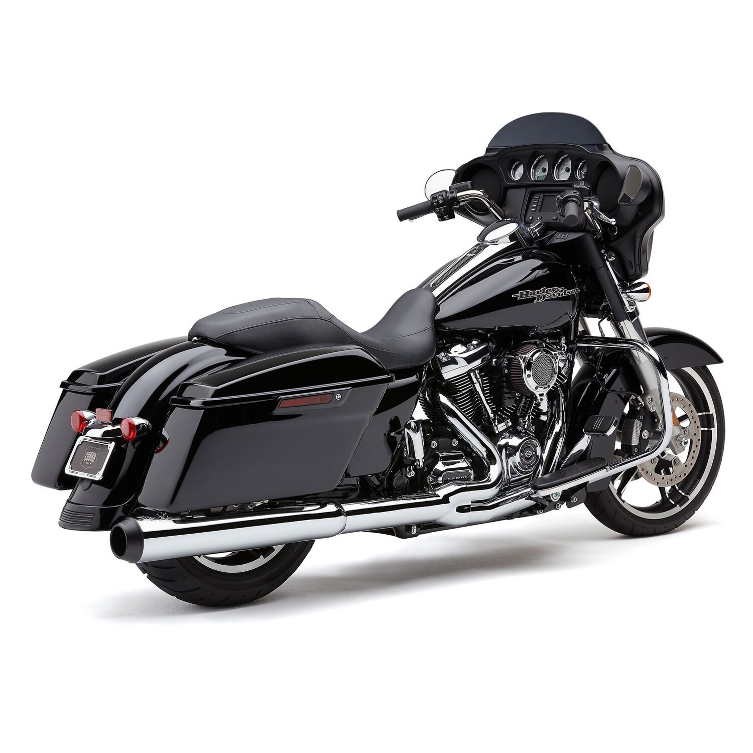 Cobra, Power-Flo 2-1 RPT, Black, Chrome