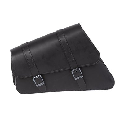 Genuine full leather bag. Installs with included leather straps. With a special HPDE reinforced backside. Approx. dimensions: 28/37cm wide x 9cm deep x 16.5/27cm high.
Note: Dimensions and capacity are approximate and for reference only.