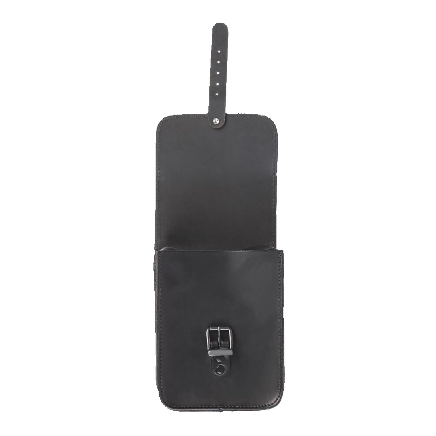 MCS, full leather sissy bar bag