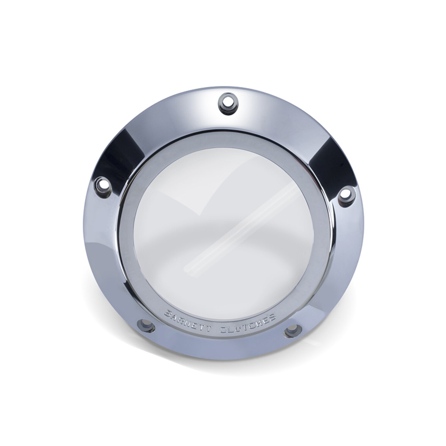 Barnett, clear derby cover, Chrome