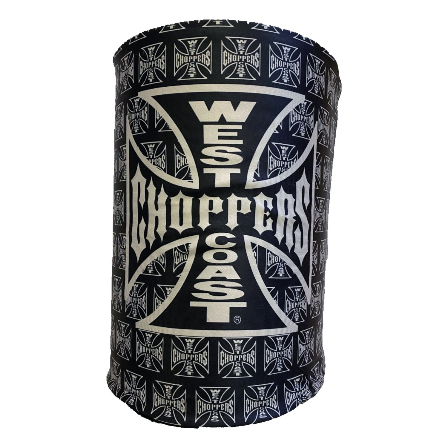 WCC OG logo winter fleece tube black, One size fits most