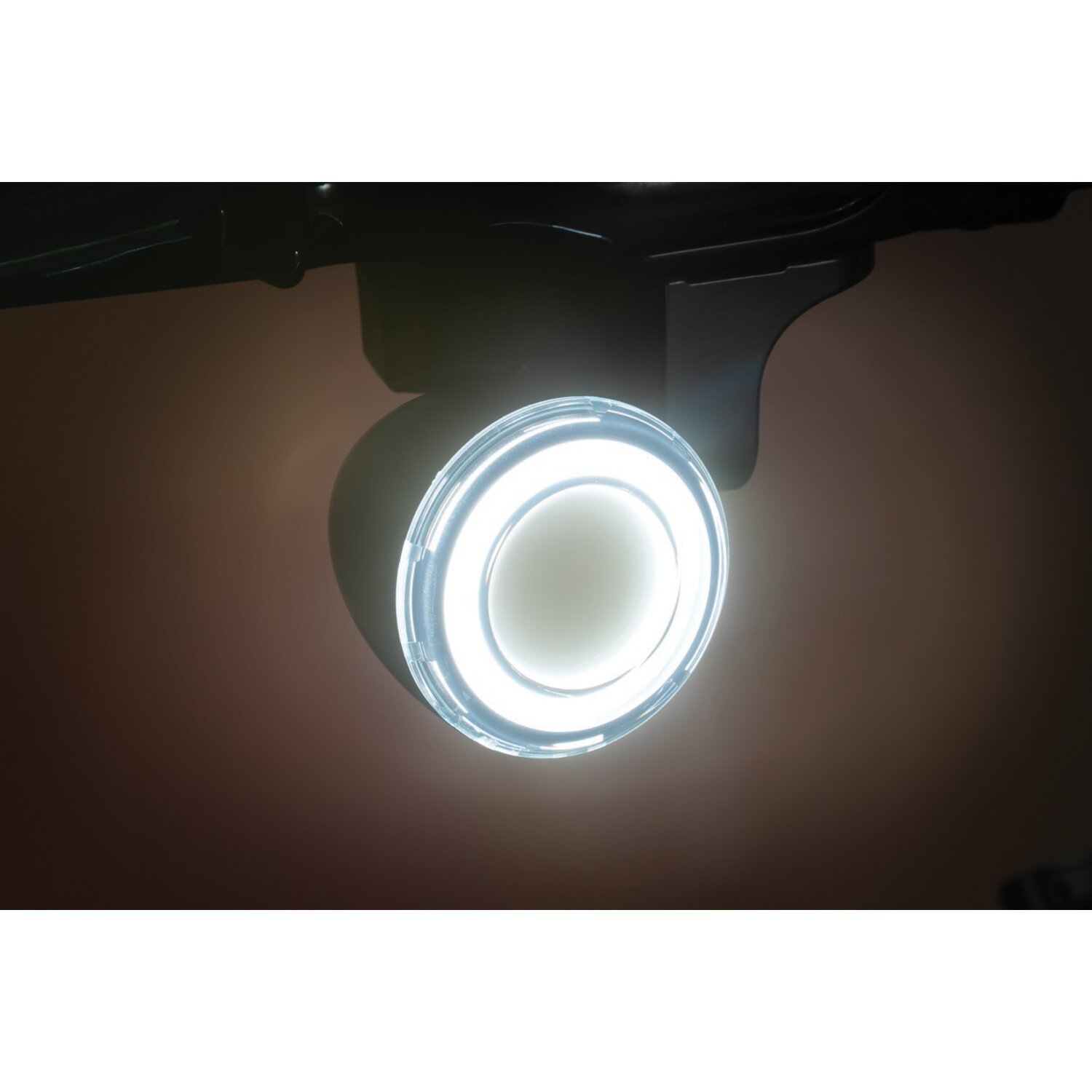 Kuryakyn, Tracer LED front turn signal insert set smoke lens, White, Clear