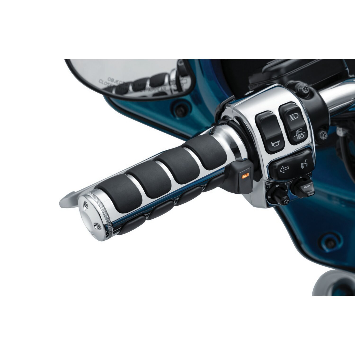 Kuryakyn, Heated ISO grips, Chrome