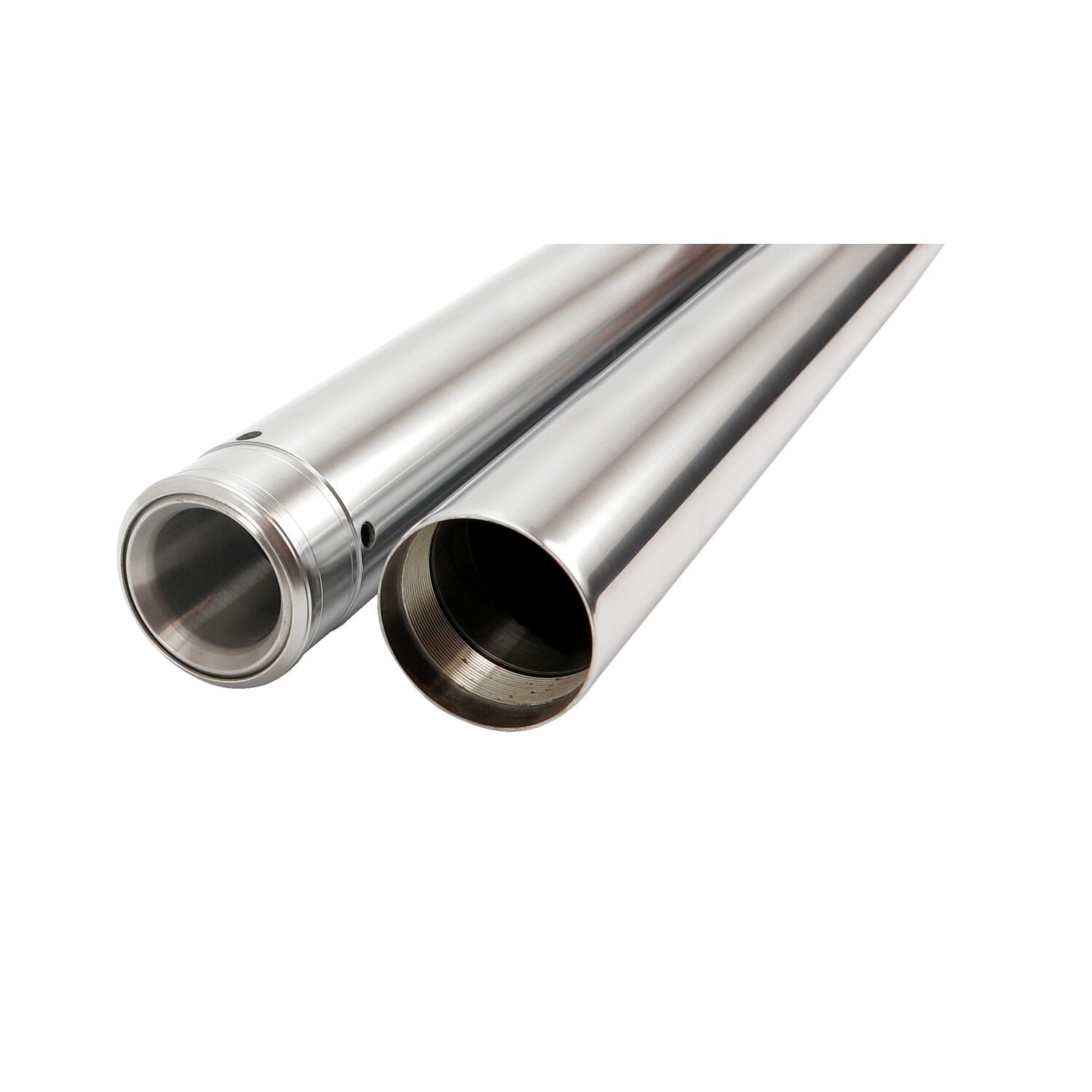 CC Eng. 49mm fork tubes +4", hard chrome. 27-7/8"