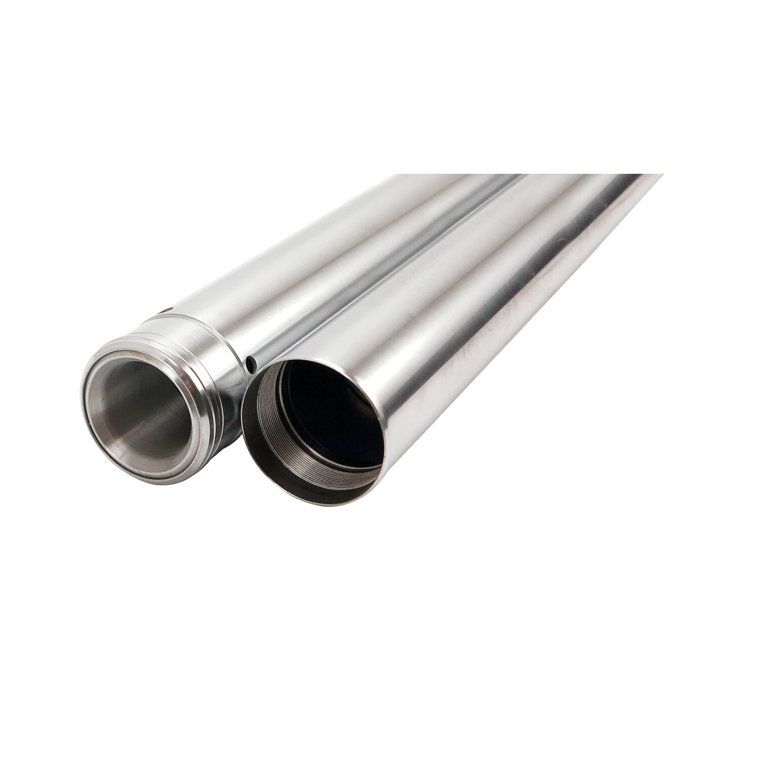 CC Eng. 49mm fork tubes, hard chrome. 26-7/8"
