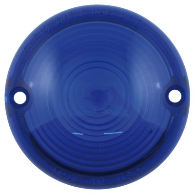 - Custom flat-lens design 
- 3" diameter 
- Replacement for custom flat-lens turn signal kits 
Note: For show use police bikes only.