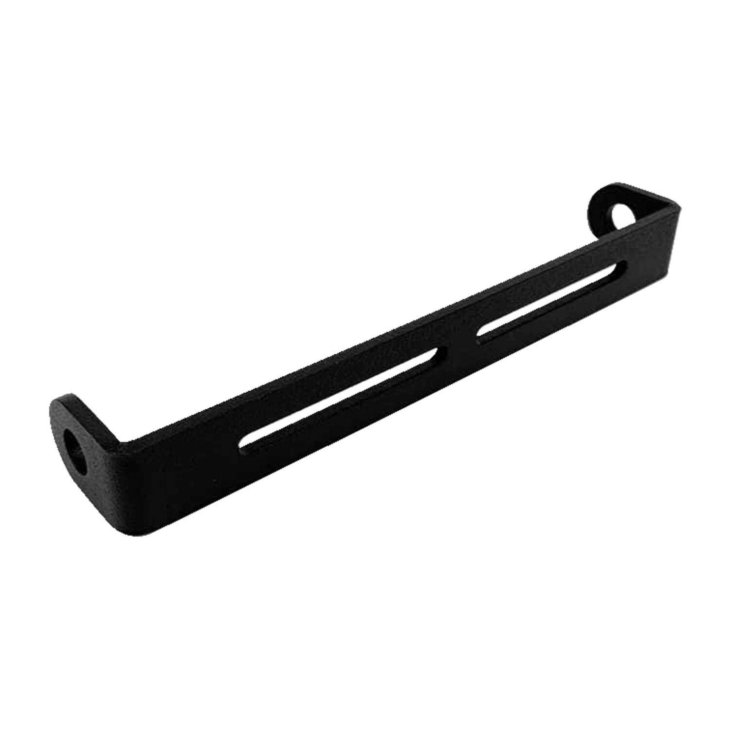 Westland Customs, turn signal relocation bracket, Black, Wrinkle