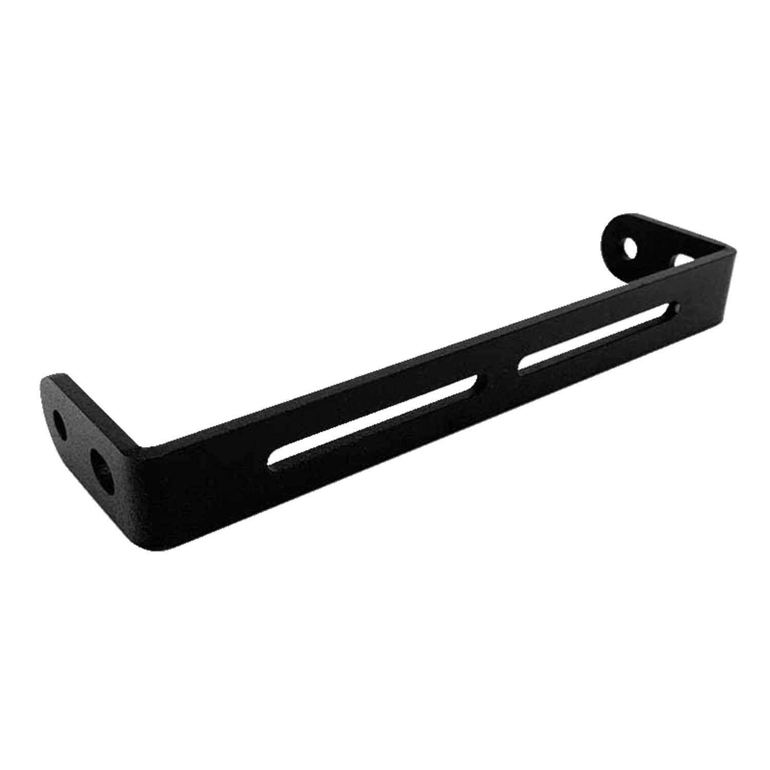 Westland Customs, turn signal relocation bracket, Black, Wrinkle