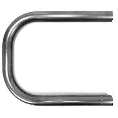 30mm OD. 2.5mm thick. 315mm long x 270mm wide. Radius 85mm (measured from the middle of the tube). Custom frame hoop to re-connect both frame sides after the frame is cut and shortened, like when building a café racer or brat style bike. High quality steel with a quality bend.