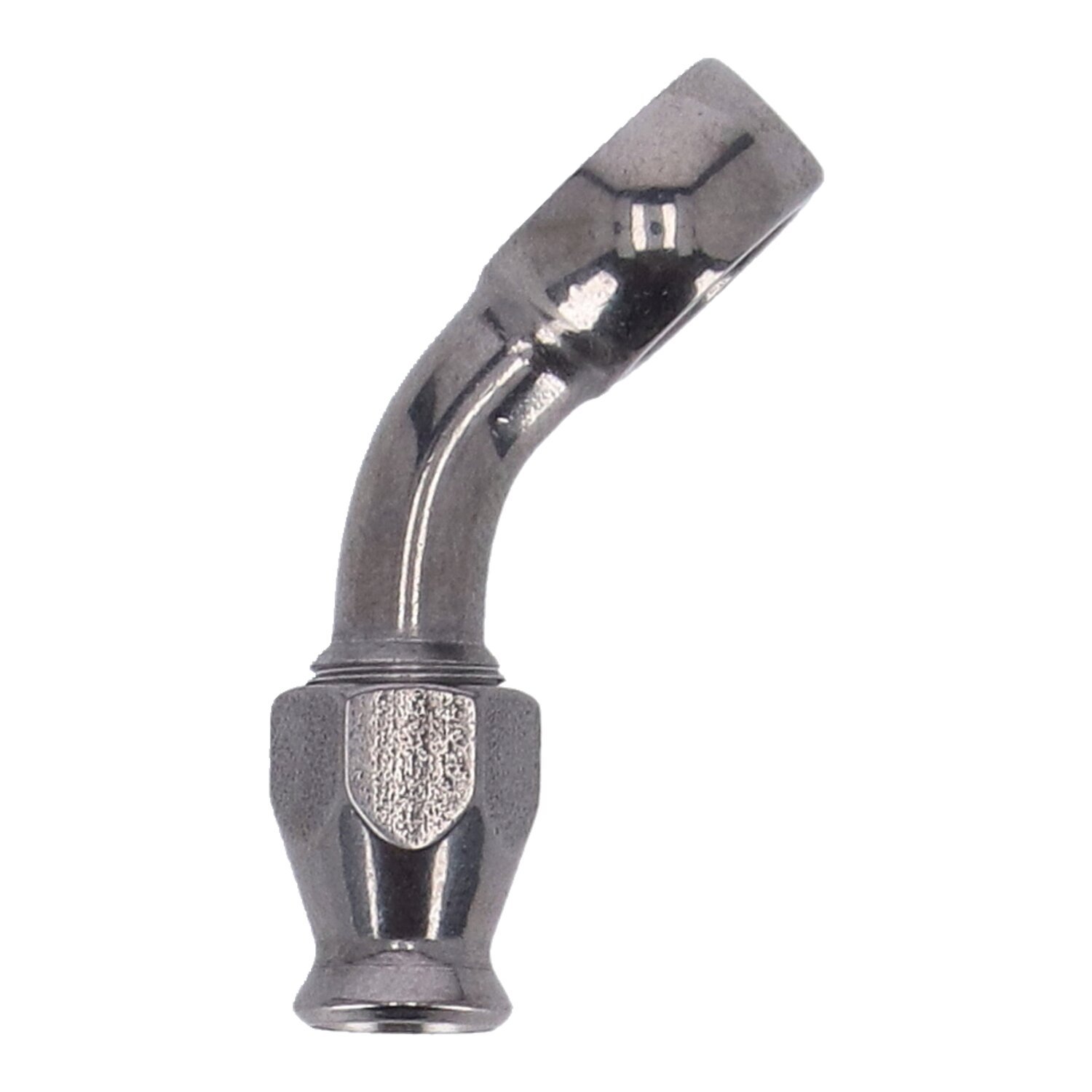 Goodridge, 3/8" (10mm) banjo fitting 45 degree bend. SS