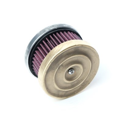 Brass. 'Wave'. Sand-cast and in-house produced air cleaner in an un-polished 'stone washed' works finish. Ready to transport your bike to the sub-zero coolness dimension. Small production series warrant exclusivity. A true handmade Piece of Art. 

Note: Does not include carb support.