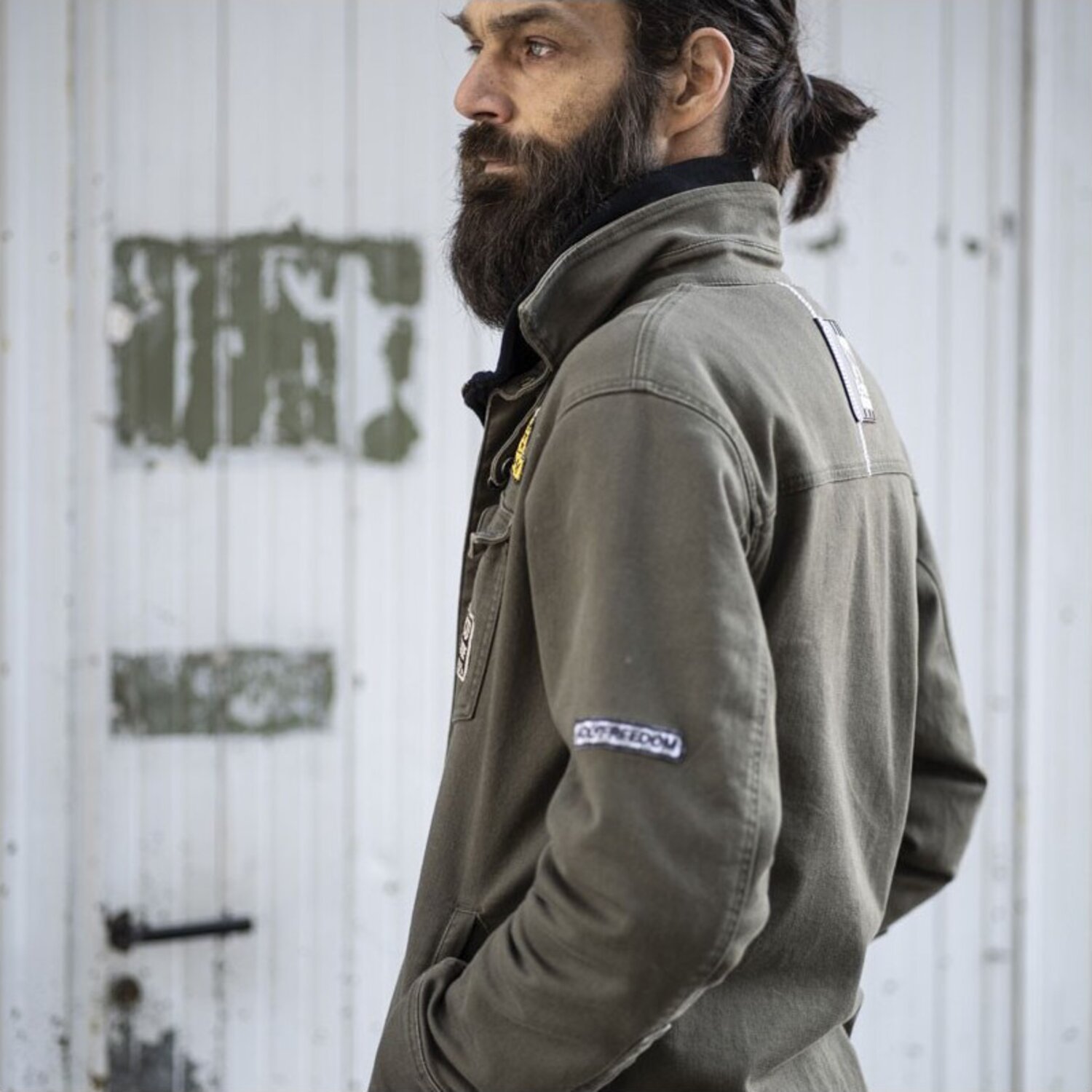 Holy Freedom Lieutenant jacket, military Green, Green, S