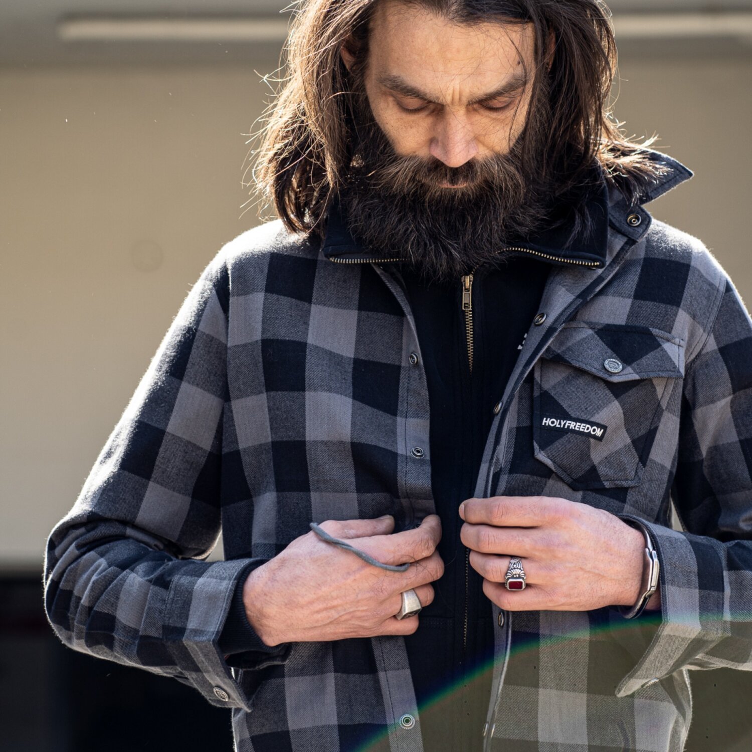 Holy Freedom Jessie James Flannel shirt