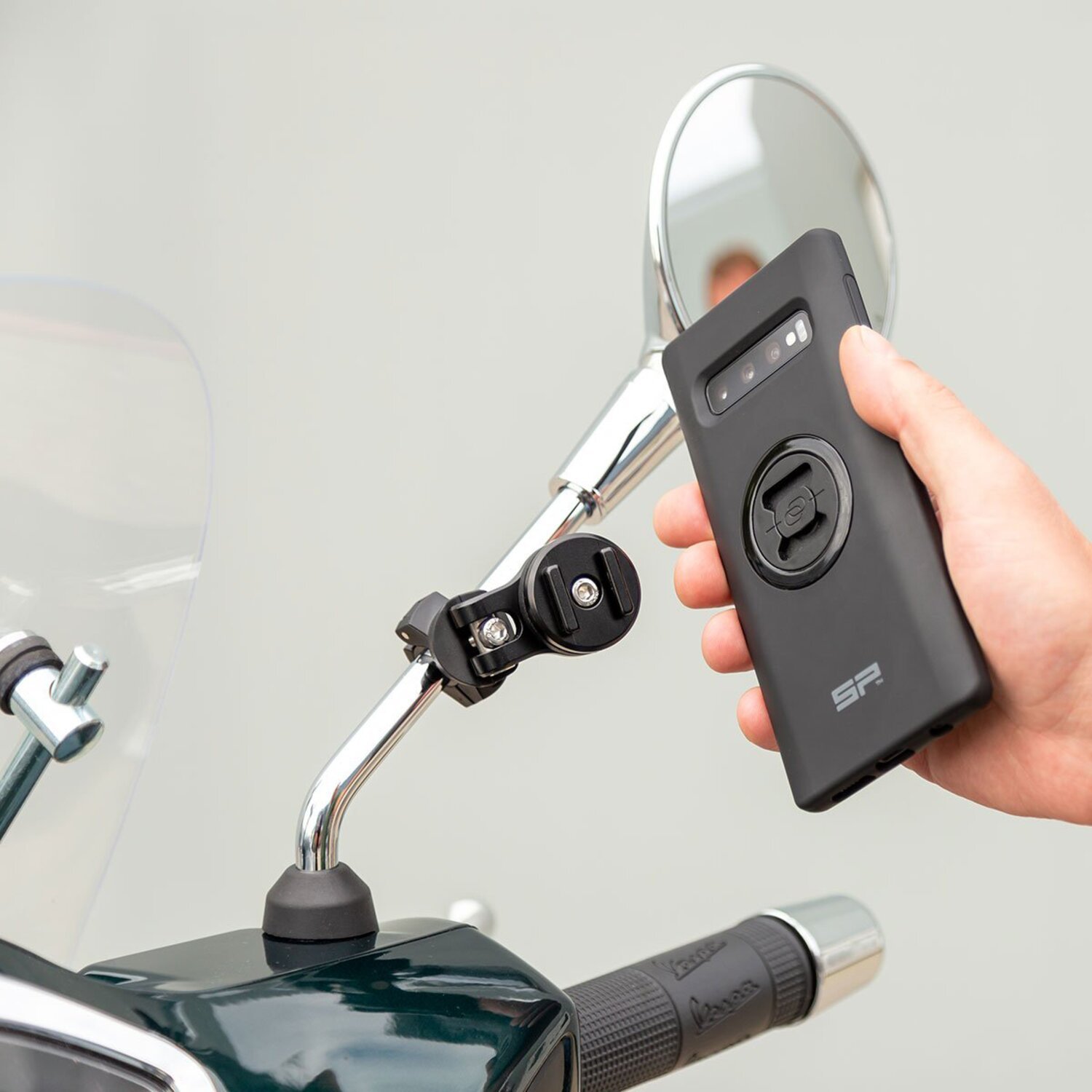 SP Connect™, Mirror Mount Pro, Black