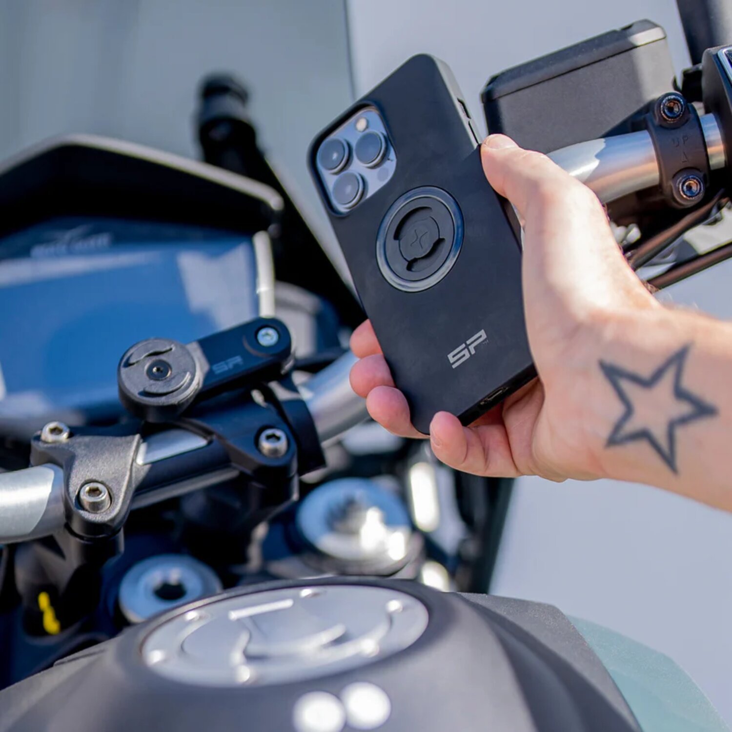 SP Connect™, Moto Mount LT, Black