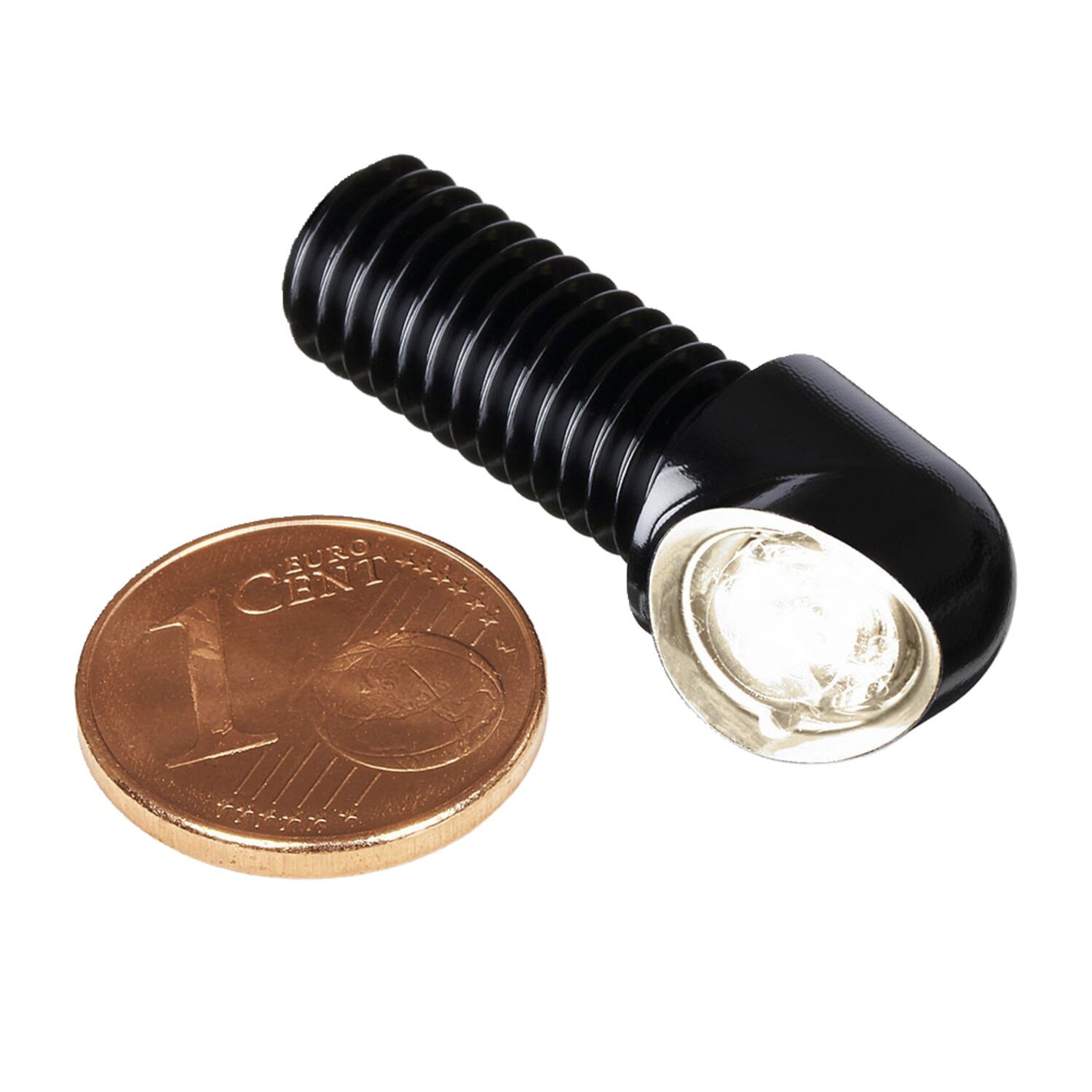 Motogadget, mo.blaze tens5 front position, light Black, Black