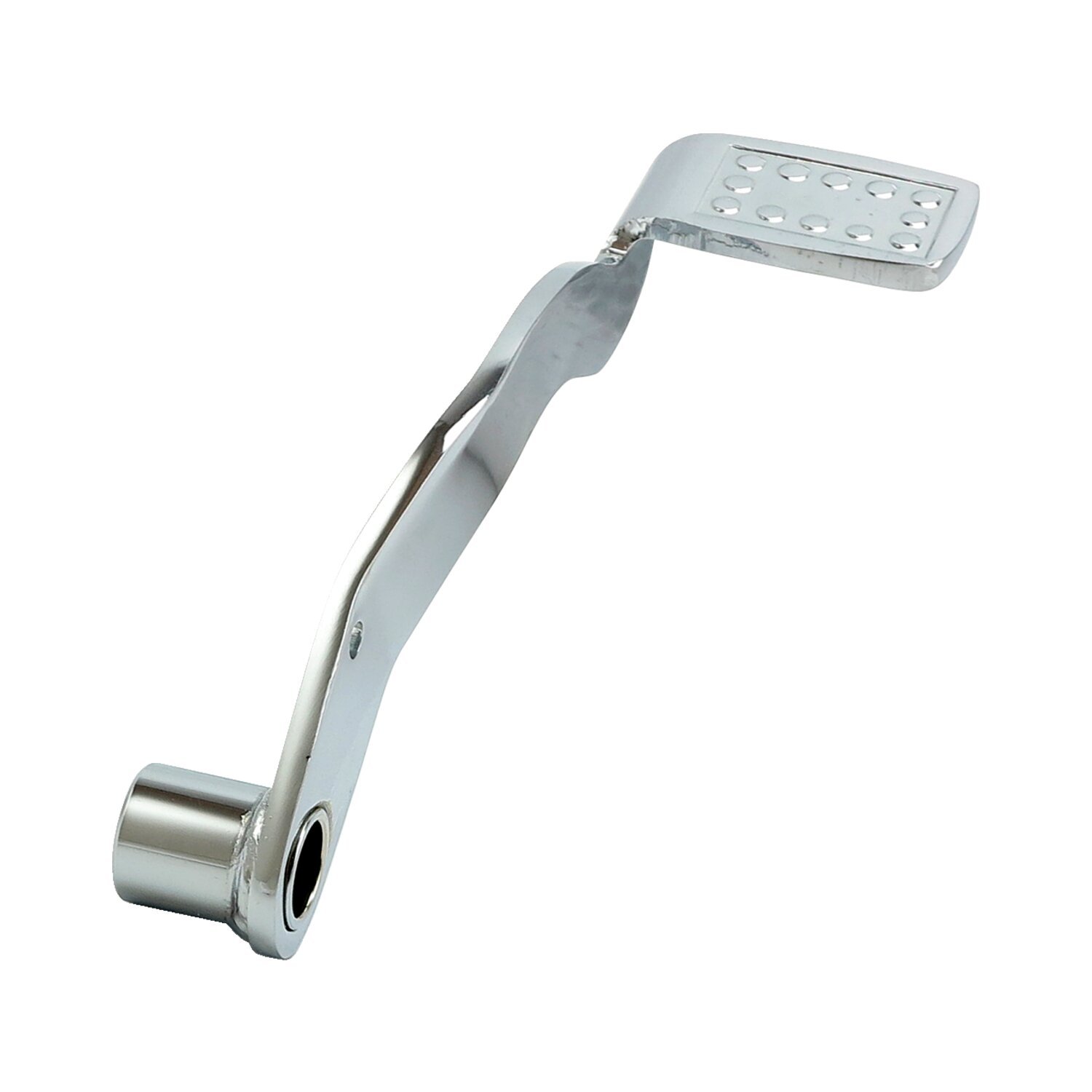 Brake pedal custom style, Chrome