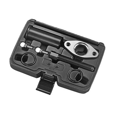 Used to pull the alternator rotor from the sprocket shaft, without issues associated with strong magnets. Pulls simple and direct without damage to any components.  Designed for use on most Touring models with 45 Amp high output rotors that have 2-hole style threaded 'pull holes'.