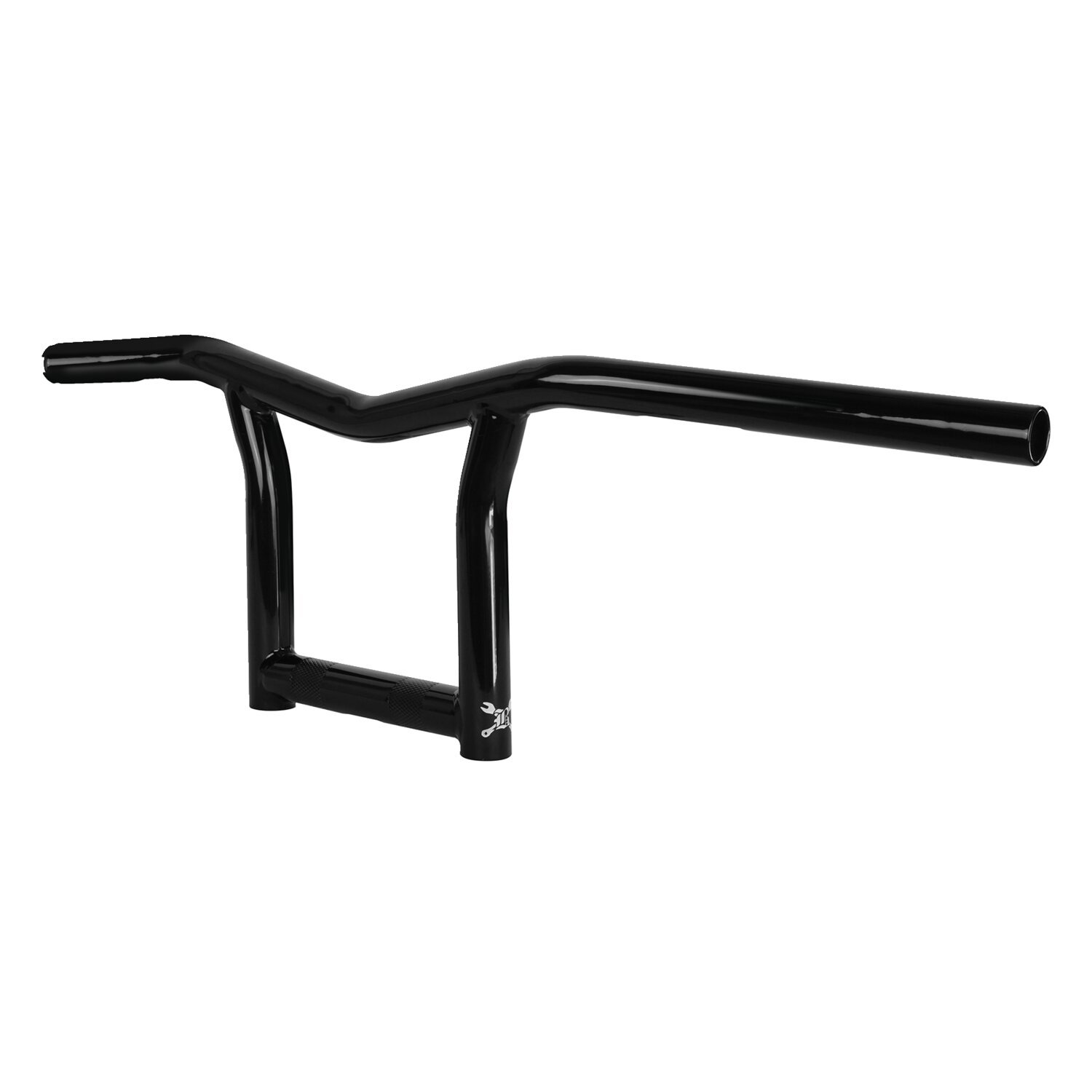 Burly, The Sid 1" handlebar 8" high, Black, Powder Coated