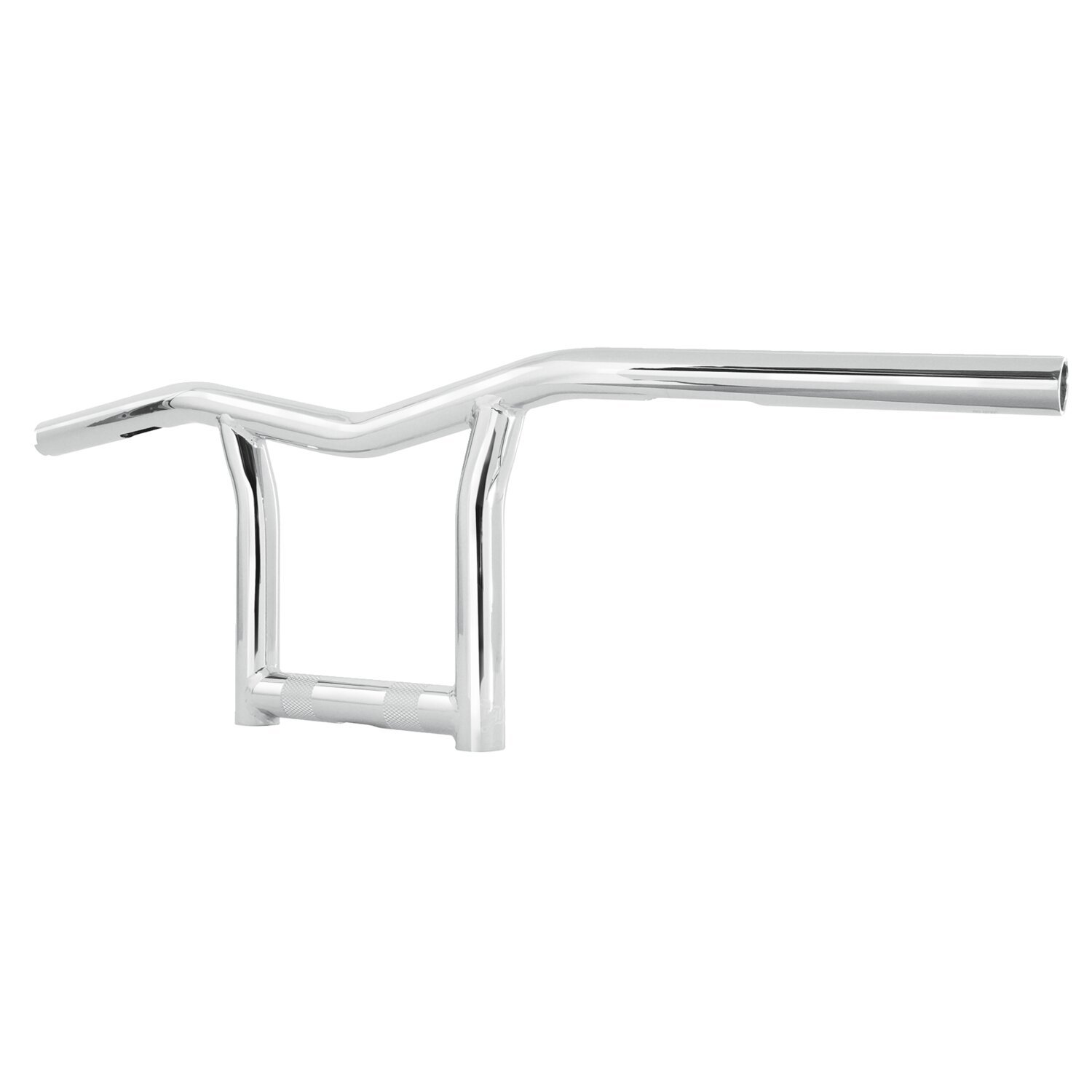 Burly, The Sid 1" handlebar 8" high, Silver, Chrome