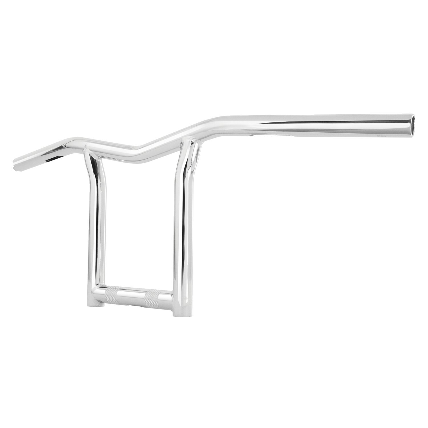 Burly, The Sid 1" handlebar 10" high, Silver, Chrome