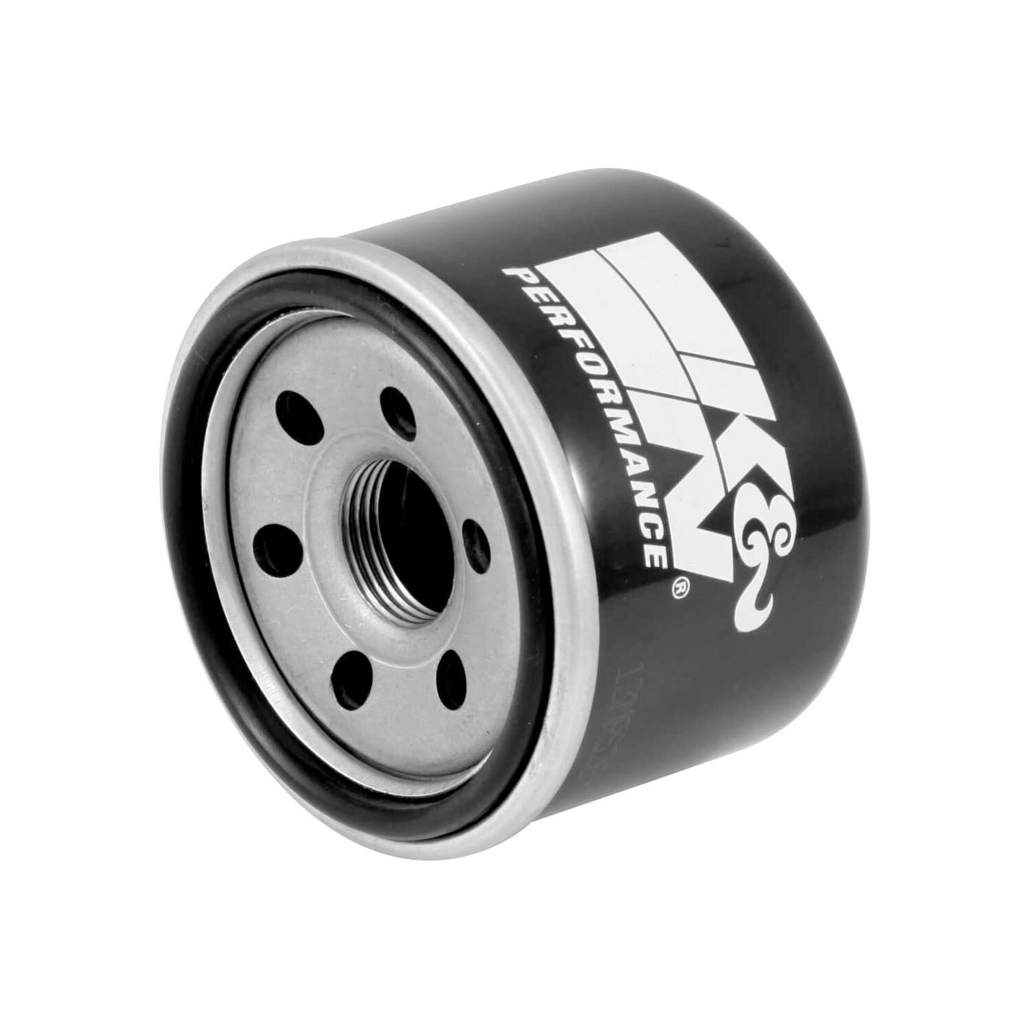 K&N oil filter, Black