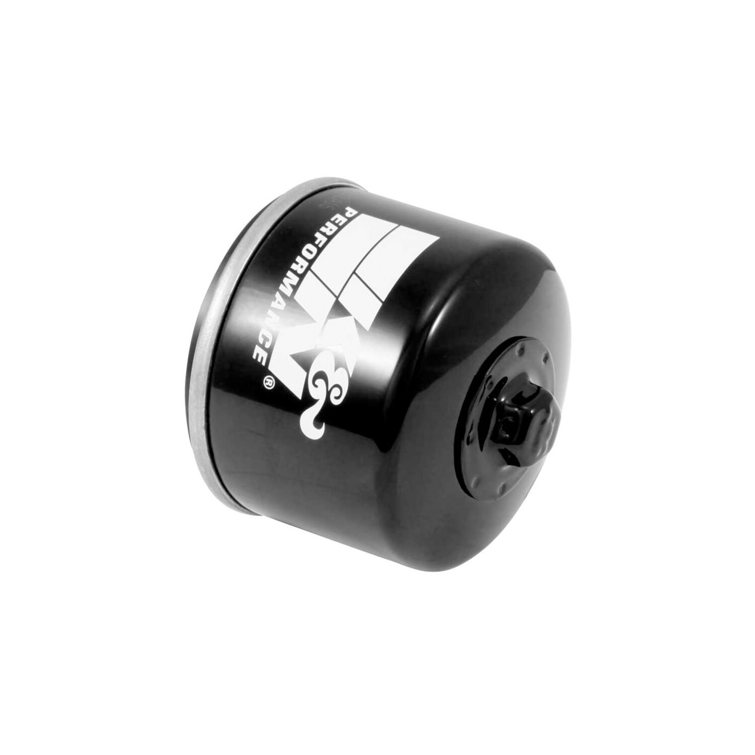 K&N oil filter, Black