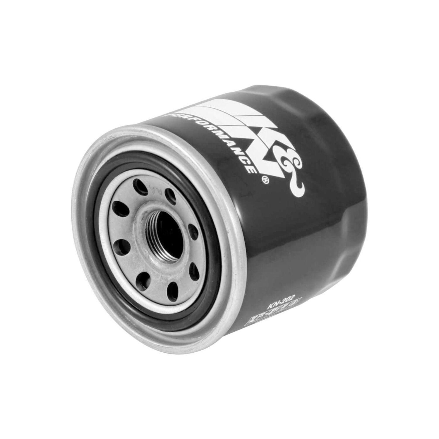 K&N oil filter, Black