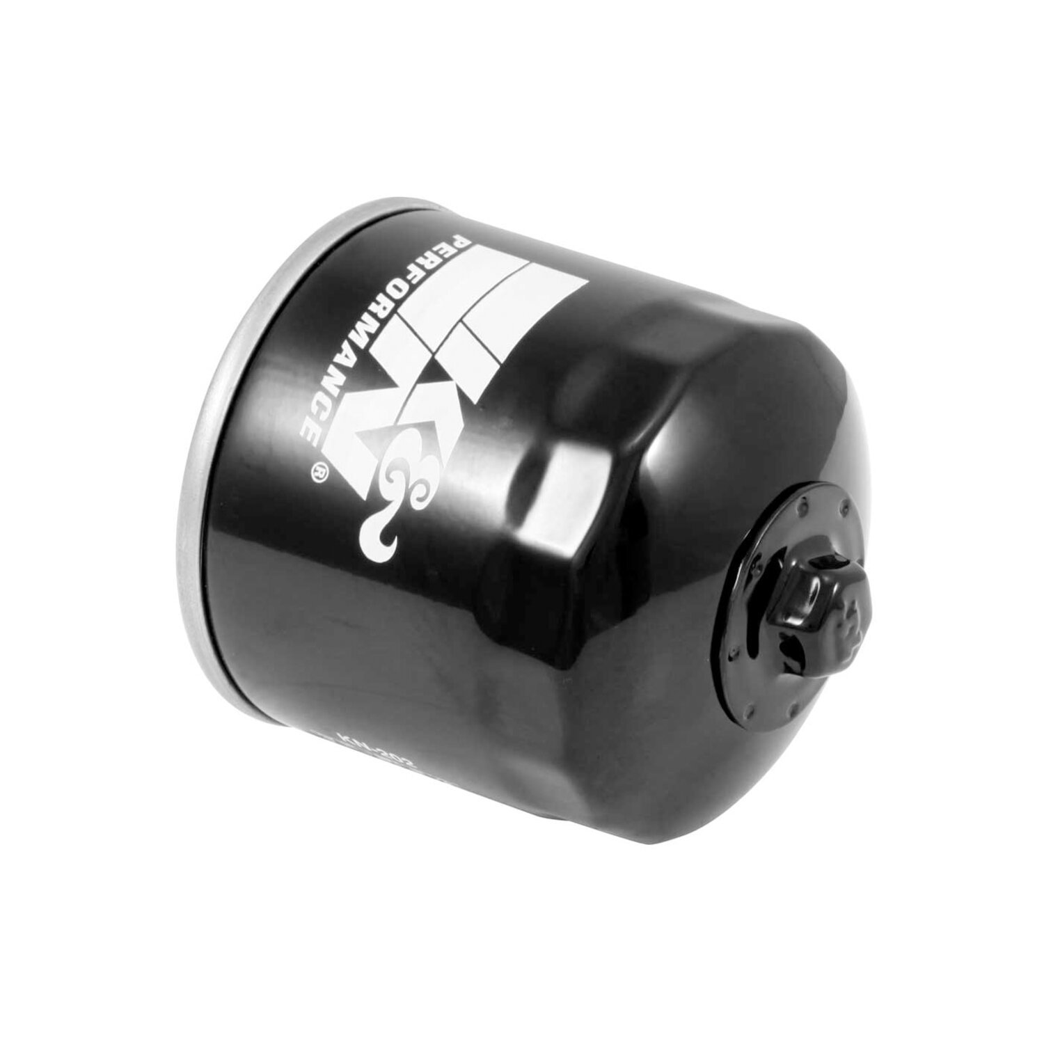 K&N oil filter, Black