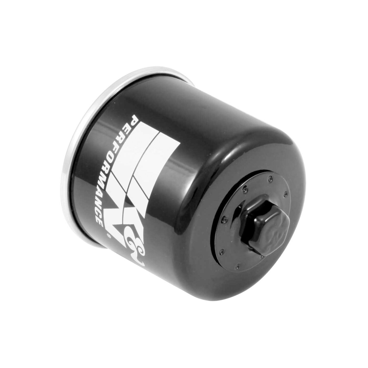 K&N oil filter, Black