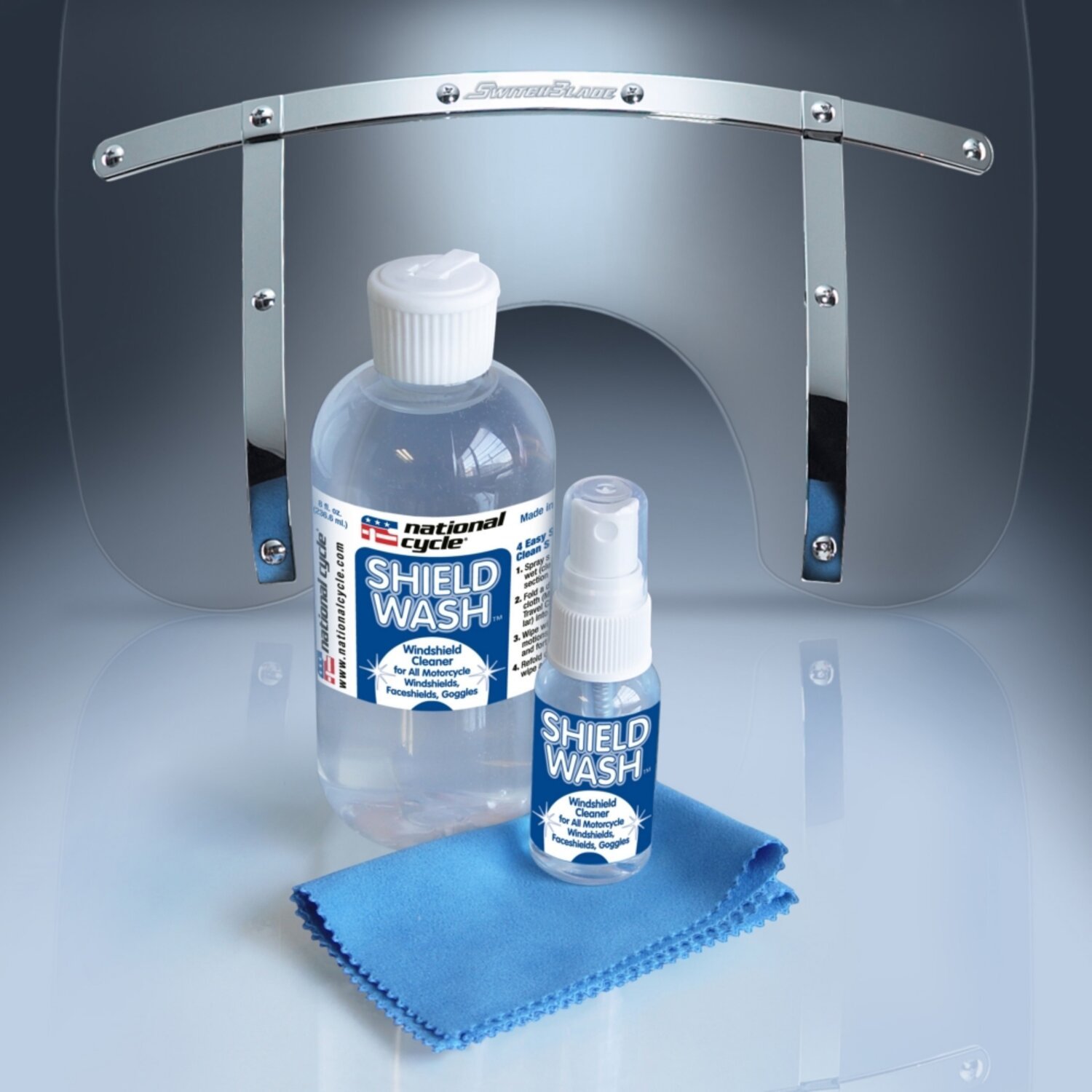 National Cycle, windshield cleaner kit
