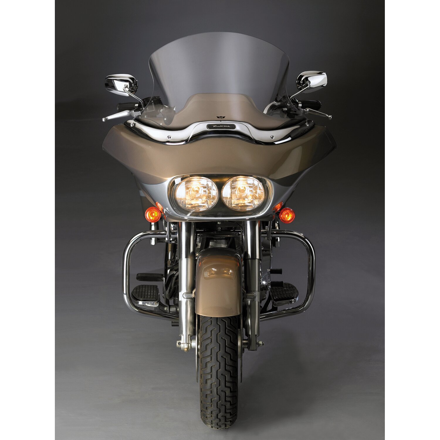 National Cycle VStream® Windshield 15.25", Unpainted