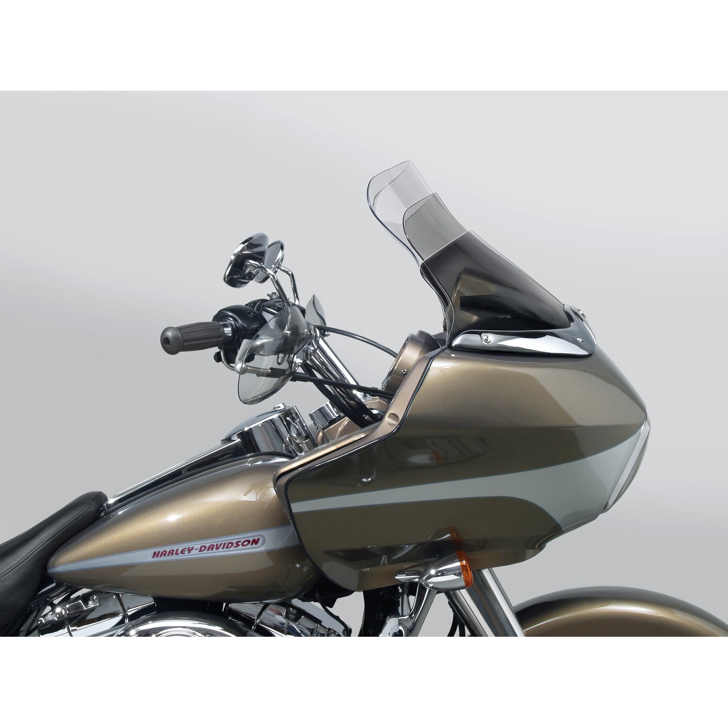 National Cycle, Wave® windshield 6-1/4". Dark tint
