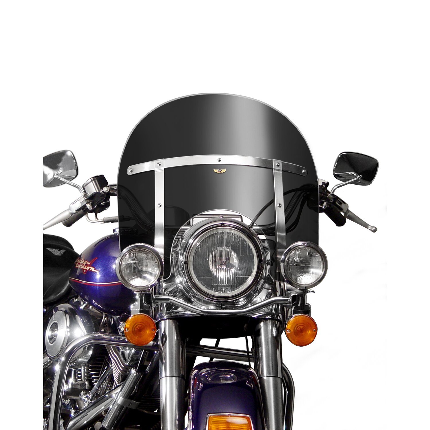 National Cycle, 21" Road King windshield, dark gray