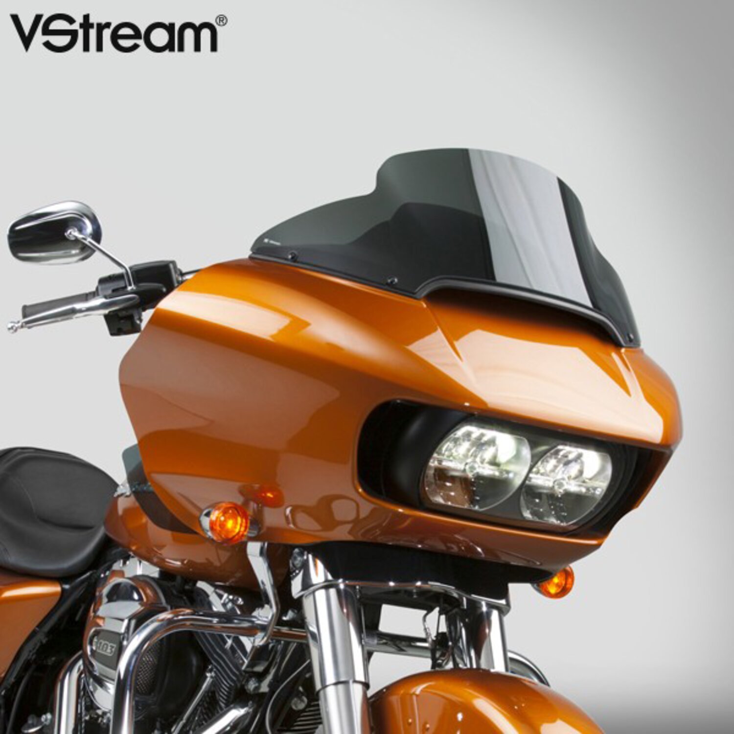 National Cycle VStream® Windshield 9", Unpainted