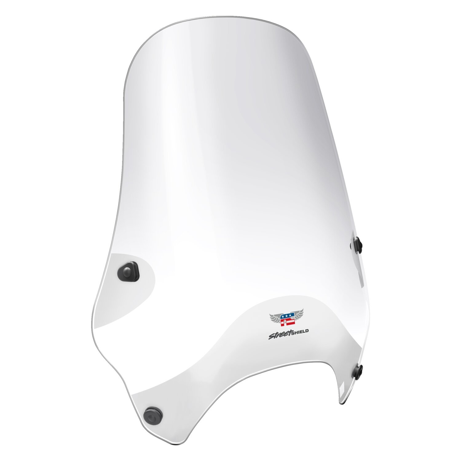 16 inch — NC Street Shield™ windshield. Clear, Unpainted