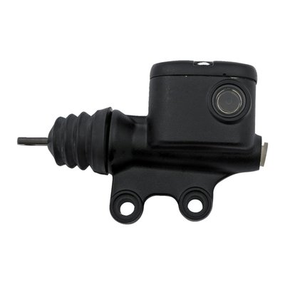 Stock style replacement rear master cylinder.
Fits models equipped with the remote reservoir and regular type master cylinders. 
OEM replacement reference 41763-08B. 
