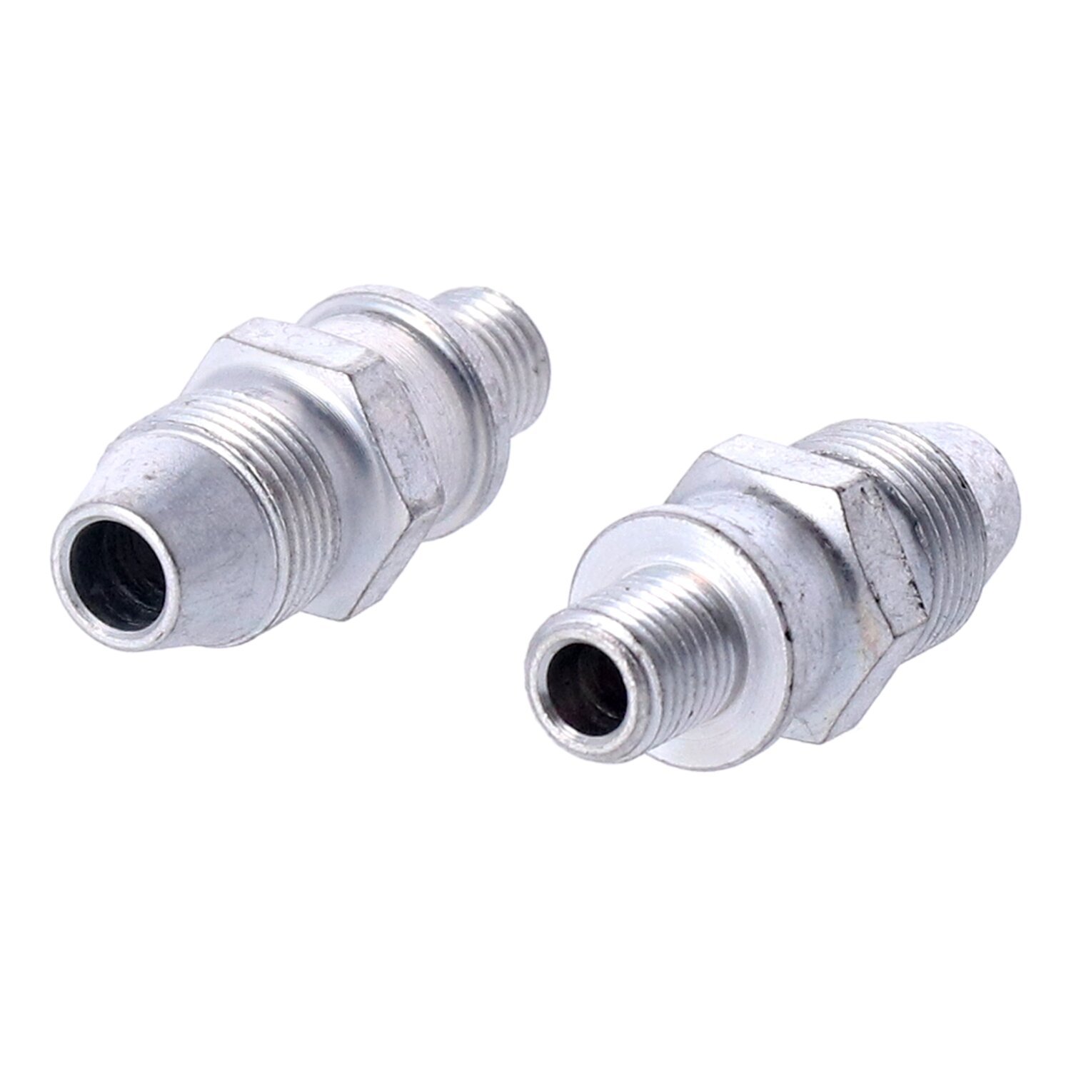 Oil line fitting, oil pump cover