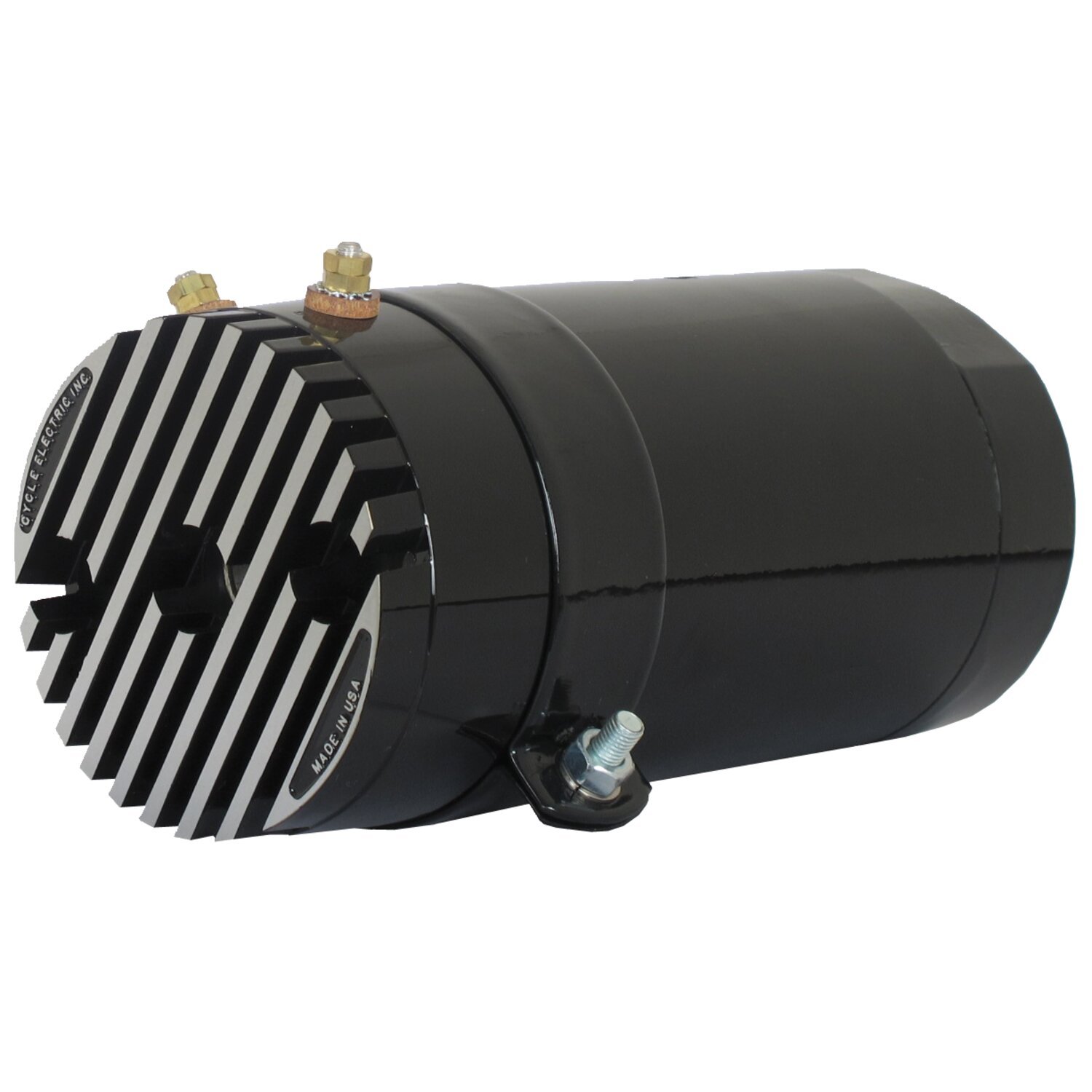 Cycle Electric, 12-Volt generator. Built-in regulator