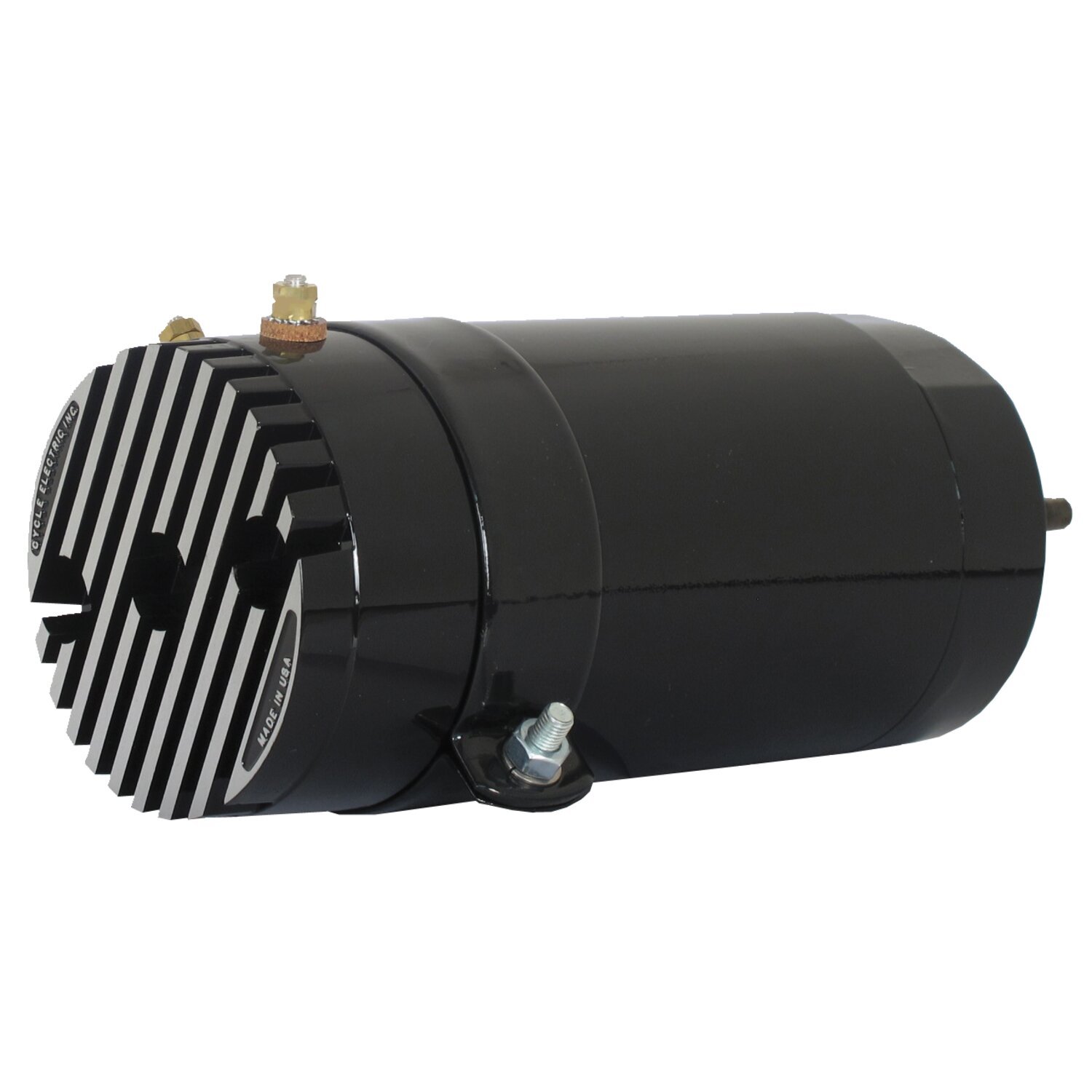 Cycle Electric, 12-V LO generator. Built-in regulator