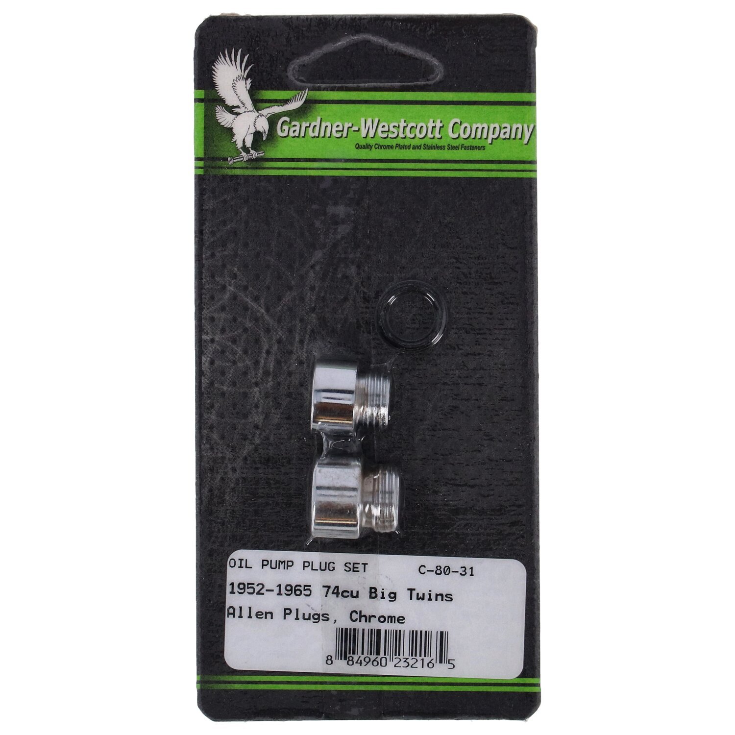 Oil pump & crankcase plug set, allen