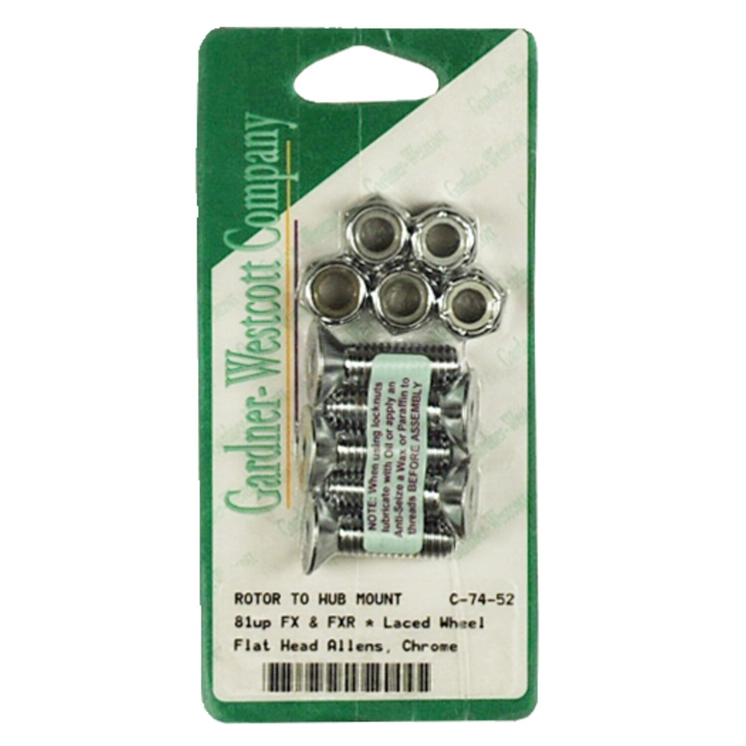 Rear disc brake rotor mount kit