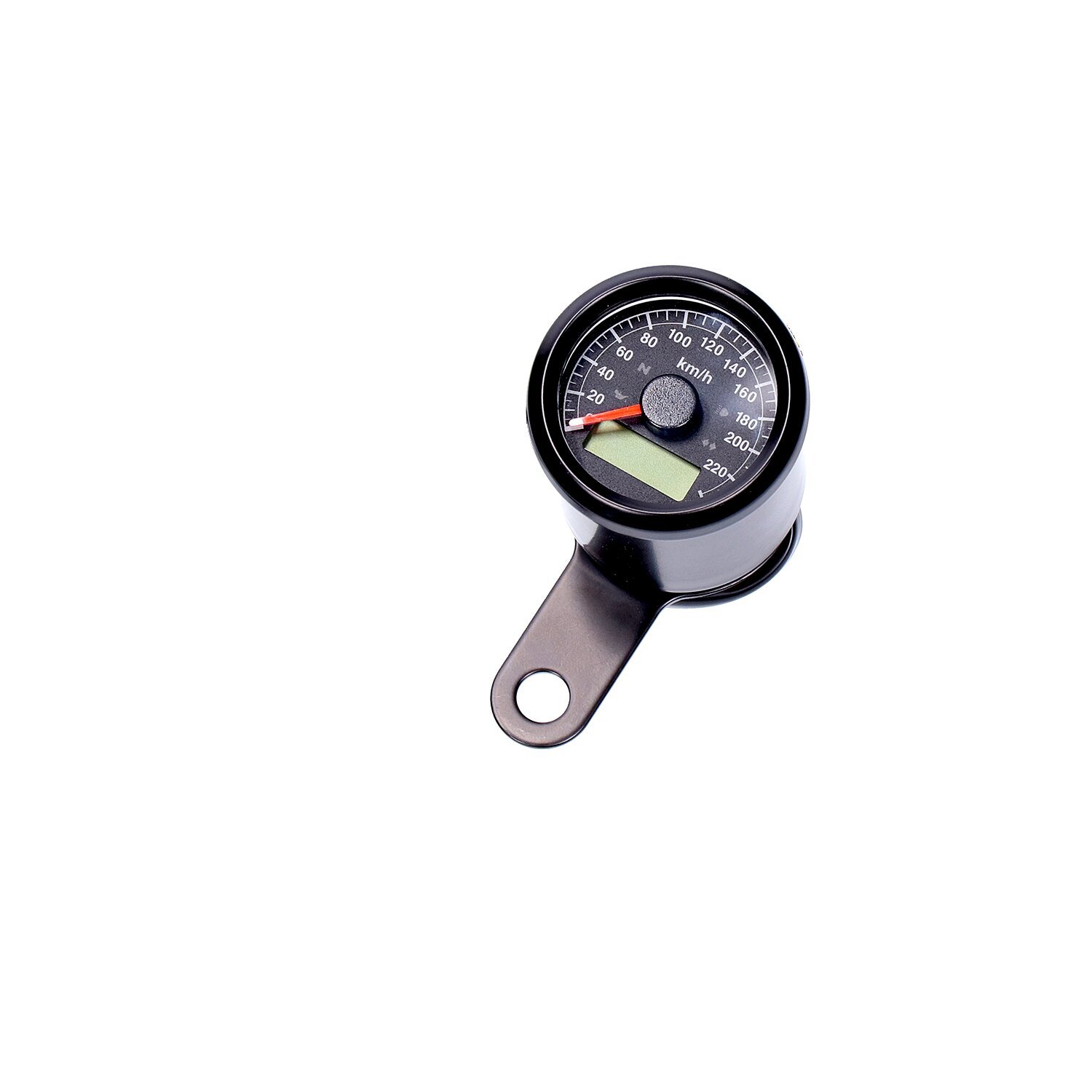 Stoker, electronic speedometer 48mm. Black, black face
