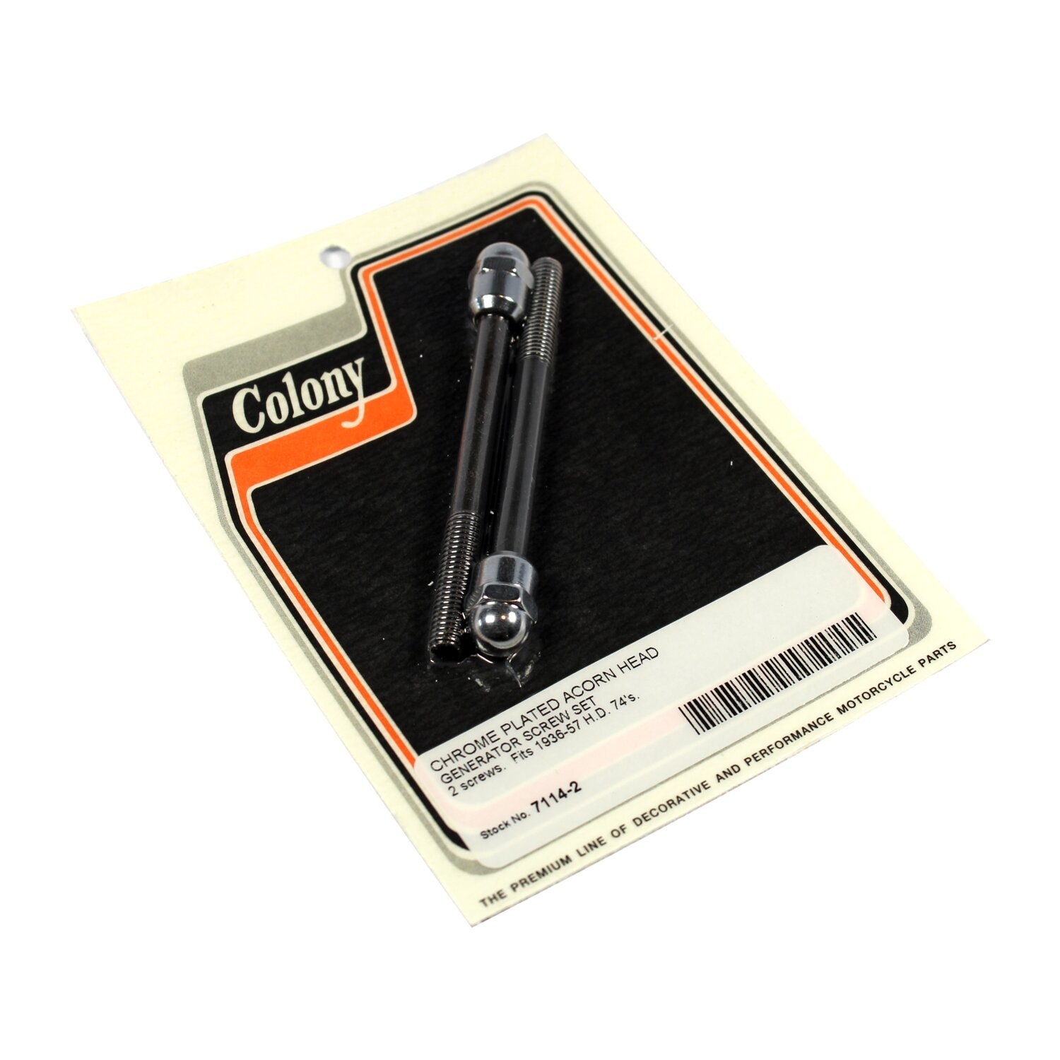 Colony generator screw kit, Chrome