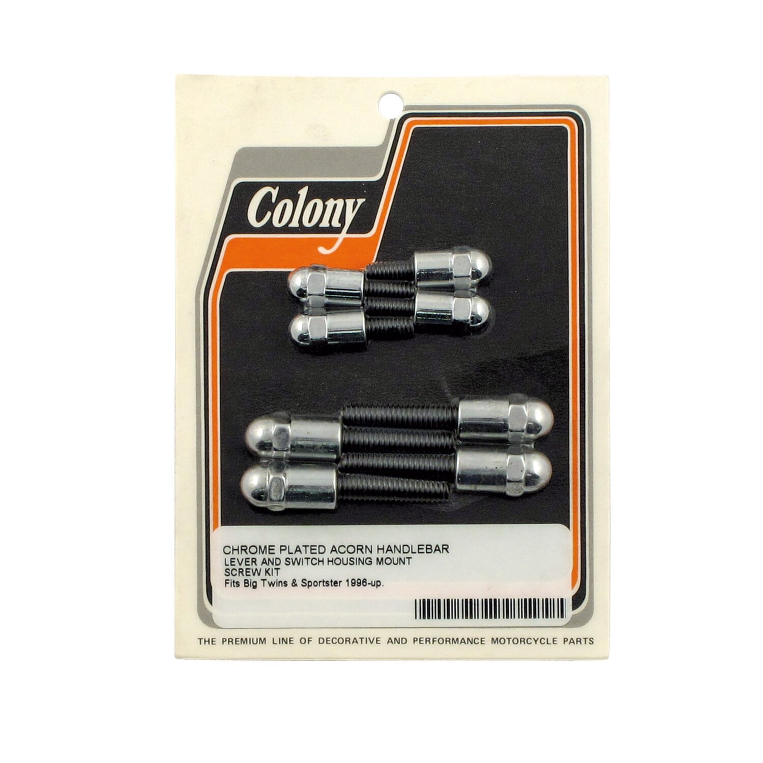 Colony, tappet block mount kit. Acorn, Chrome